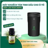 Máy xông tinh dầu ô tô DMT - máy khuếch tán tinh dầu oto tạo ẩm, phun sương dùng với nước