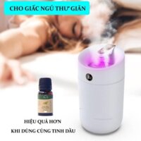 Máy xông tinh dầu phòng ngủ, Máy phun sương mini tạo độ ẩm không khí- X12- 3L- Tặng kèm tinh dầu