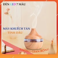 Máy Xông Tinh Dầu Sả, Máy Xông Tinh Dầu Giá Rẻ, Máy Xông Có Cổ Tròn, Thiết Kế Vân Gỗ Đẹp Mắt, Bảo Hành 1 Đổi 1 Toàn Quốc