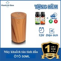 Máy Xông Tinh Dầu Xe Hơi Aroma Diffuser_máy Khuếch Tán Tinh Dầu_khử Mùi Xe Hơi_50ml