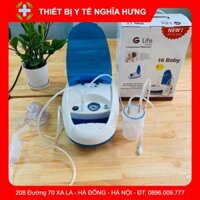 MÁY XÔNG VÀ HÚT MŨI HỌNG 2 TRONG 1 AG-LIFE Hi Baby thế hệ mới có đồng hồ áp suất