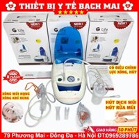 MÁY XÔNG VÀ HÚT MŨI HỌNG 2 TRONG 1 HI BABY AG-LIFE ẤN ĐỘ