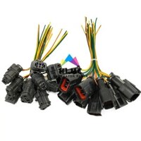 Máy Xúc Cắm Thích Hợp Cho Komatsu PC200 240 300-5-6 Công Tắc Áp Lực Cắm Để Cắm Van Điện Từ