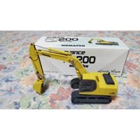 Máy xúc đào bánh xích KOMATSU PC200-6E 1/43 Chính hãng Komatsu - Made in Japan 1999 Full box