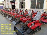 Máy xúc múc ủi, có thể lắp xới đất xạc cỏ. Động cơ 25HP ngồi lái mẫu mới nhất 2024