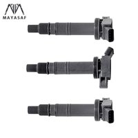 MAYASAF UF495 [3 Pack] Ignition Coil for Toyota 03-09 4Runner/05-12 Tacoma/06-11 Camry/05-10 Tundra/07-08 Solara/11-12 Matrix/07-09 FJ Cruiser, for...