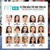 Maybelline FIT ME FDT MAT PORE SPF 120 ASJP