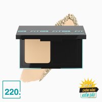 Maybelline New York Phấn Nền Kiềm Dầu Maybelline Fit Me Powder Foundation Spf44/pa++++ 9g .# 220 Natural Beige