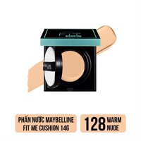 Maybelline New York Phấn Nước Maybelline New York Fit Me Matte+Poreless Oil Control Cushion 14g .# 128 Warm Nude