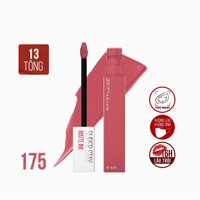 Maybelline New York Son Kem Lì Maybelline Ny Superstay Matte Ink 5ml .#175 Ringleader Hồng Đào