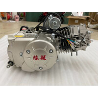 Máy,động cơ 125cc li hợp kép,chạy 2 côn tự động cốt nhông 17,hàng mới 100% dùng chế xe 3 gác