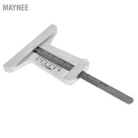 Maynee Máy đo độ sâu lốp xe ô tô bằng thép không gỉ Độ chính xác cao chống trượt Đường chỉ cho máy