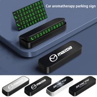 Mazda car hương liệu kim loại bãi đậu xe tạm thời biển số ẩn đèn ngủ di chuyển biển số ô tô 3 2 5 CX3 RX8 BT50 323 CX8 CX30 RX7 626 CX7 NX5 CX9