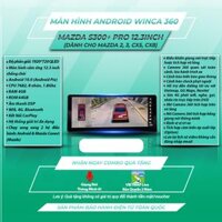 Mazda Winca S300 Pro 360 12.3 inch 4GB 64GB Màn Hình Android