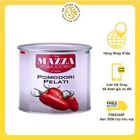 Mazza Peeled Tomato - Cà bóc vỏ nguyên trái ( 3 kg / lon )