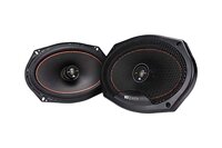 MB Quart RK1-169 Reference Car Speakers (Black, Pair) – 6x9 Inch Coaxial Speaker System, 200 Watt, 2-Way Car Audio, 4 OHMS (Grills Included)