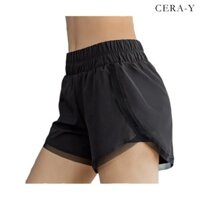 MB31 ETDD Quần short thể thao CERA-Y màu đen CR-Q002 44