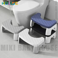 [MBH] Ghế kê chân toilet, bồn cầu chống táo bón, ghế đi vệ sinh cho bé siêu bền tiện dụng ngồi nhỏ gọn phụ nữ mang thai
