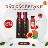 MC- Dầu gấc ép lạnh Gavi phù hợp cho trẻ ăn dặm, bổ sung vitamin A