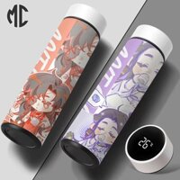 (((mc) Heavenly palace blessing phiên bản q smart student thermos cup hiển thị nhiệt độ đo lường giá trị cao