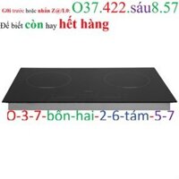 MC-IH3520 - Bếp từ đôi lắp âm Midea MC-IH3520 Tự ngắt khi bếp nóng quá tải, Tự ngắt khi không có nồi k