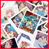 [Mc] lomo Card Fairy Tail Natsu Lucy Fairy Tail Hàng hóa 10cm lomo Card Ảnh nhỏ Quà tặng tự làm màu xám Erza Juvia