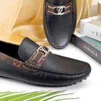 MC07 Giày Lười, Giày Moccasin Da Bò Cao Cấp Louis Vuitton
