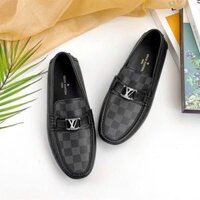 MC14 Giày Lười, Giày Moccasin Da Bò Cao Cấp Louis Vuitton