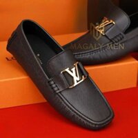 MC22 Giày Lười, Giày Moccasin Da Bò Cao Cấp Louis Vuitton
