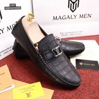 MC47 Giày Lười, Giày Moccasin Louis Vuitton phiên bản LikeAut 1:1