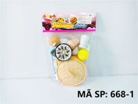 MC668-1 TÚI BẾP XỬNG BÁNH BAO DIMSUM (PVC) Delicious Food 668-