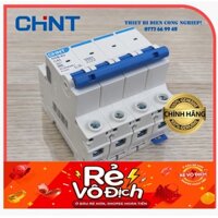 MCB 4 pha 1A~63A cầu dao đóng cắt dạng tép NXB-63 Chint