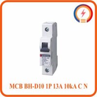 MCB BH-D10 1P 13A 10kA C N Mitsubishi