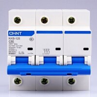 MCB Chint NXB-125 3P 80A 10kA|Aptomat tép (MCB) 3 pha 80A 10kA