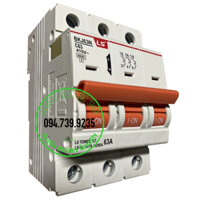 MCB LS BKJ63N 3P 63A 6kA - Cầu dao tự động 3P 63A 6KA - MCB 3P 63A
