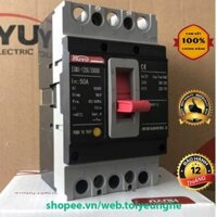 MCCB 50A 63A 80A 100A 125A Aptomat 50A 63A 80A 100A Át tô mát 50A 63A 80A 100A át khối 100A HUYU EXM3-125C/33000