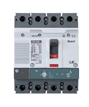 MCCB LS TS100N FMU100 4P 50kA 80A