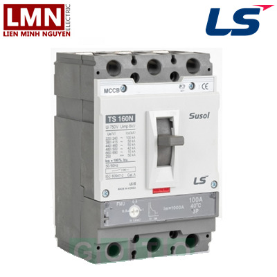 MCCB LS TS160N FTU160 3P 50kA 100A