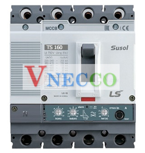 MCCB LS TS160N FTU160 4P 50kA 100A