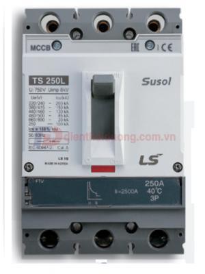 MCCB LS TS250N FTU250 3P 50kA 125A