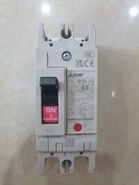 MCCB MITSUBISHI 2P 63A 15kA ( NF63-SV )