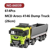 ✨MCD Arocs 4146 Xe Tải Ben Đồ Chơi Lắp Ráp Mô Hình 614Chi Tiết Xbert Car Siêu Xe Lắp Ghép Xếp Hình