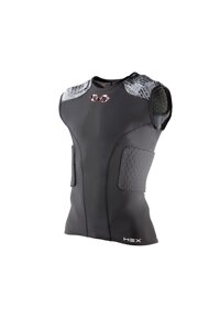 McDavid Hex 5-Pad Football Sleeveless Compression Shirt, Youth & Adult