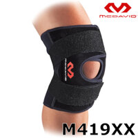 McDavid M419XX Multi-Action Knee Wrap 5 Middle Support Plus S/M/L/XL black For left/right Pad Gym muscle training sports daily 100% Authenticity direct from Japan