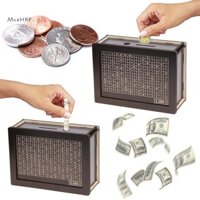 Mcehkf 1000 / 2000 / 3000 / 5000 / 10000 Bảng Anh Hộp Tiền Bằng Gỗ Heo Đất Với Hộp Tiền Có Thể Tái Sử Dụng Với Mục Tiêu Tiết Kiệm Và Số Hộp Mới
