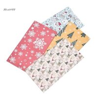 Mcehkf 24 / 48 Chiếc Túi Quà Giáng Sinh Túi Giấy Kraft Ông Già Noel Người Tuyết Xmas Đảng Túi Kẹo Bánh Quy Xmas Bao Bì Túi Gói Mới