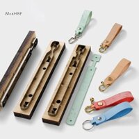 Mcehkf DIY Leather Cutg Khuôn Cắt Thủ Công Móc Khóa Đấm Dụng Cụ Cắt Bản Mẫu Mới