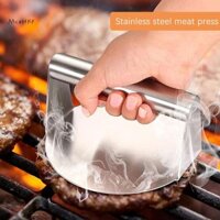 Mcehkf Hamburger Press Thép không gỉ 304 Thịt chống dính Thịt bò Nướng Burger Press Patty Maker Hamburger Maker Đồ dùng nhà bếp Mới