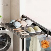 Mcehkf Phòng Tắm Gấp Kệ Bảo Quản Treo Tường Có Thể Thu Vào Quần Áo Giá Phơi Tất Quần Áo Giá Phơi Móc Treo Phụ Kiện Mới