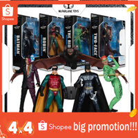 Mcfarlane Đồ chơi Batman Forever Batman Batman Riddler Hai mặt Robin DC Đa vũ trụ 7 Inch Nhân vật hành động Bộ sưu tập